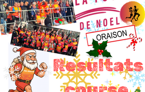 Foulée de Noël 2025 à Oraison