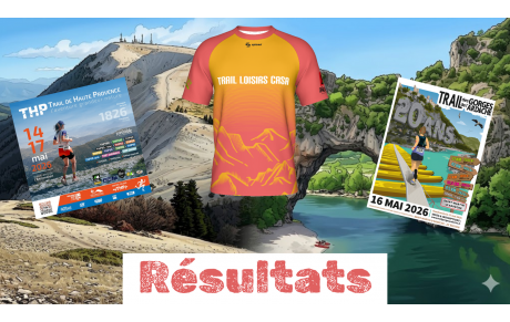 Trail de Haute Provence 2026 / Trail des Gorges de l'Ardèche 2026